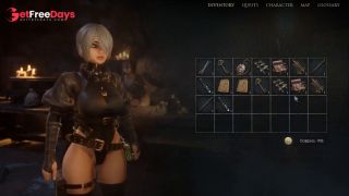 monsters in a cave had a group sex with a cute nun. HD 3D Hentai Game Uncensored