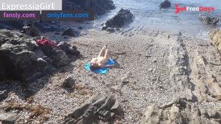 [GetFreeDays.com] Exhibitionist Flashes his Dick for a Nudist Milf. She Sucked on the Beach Porn Stream May 2023