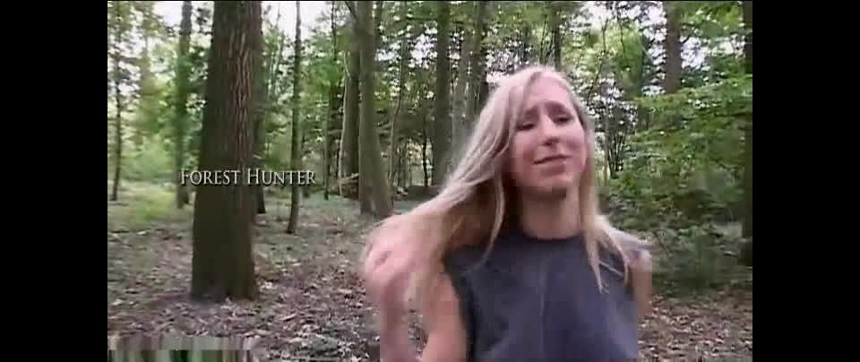 online clip 44 Forest Hunter - fetish - public ankle fetish