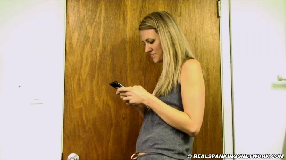 video 20 Monica: Caught with a Cell Phone (Part 1 of 2) on femdom porn bdsm spanking videos