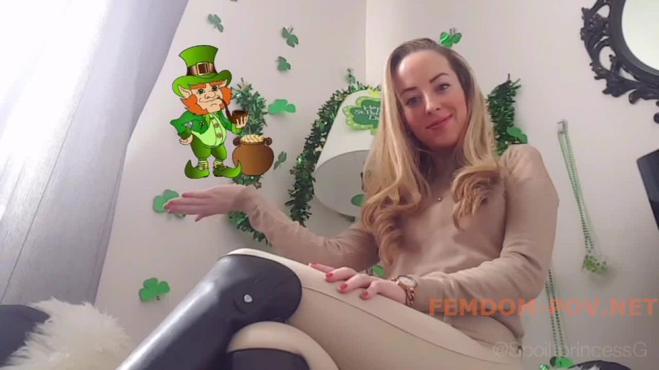 adult video clip 33 Princess G – My poppers popping leprechaun’s pot ‘O’ gold | mind fuck | masturbation porn girl wedgie fetish