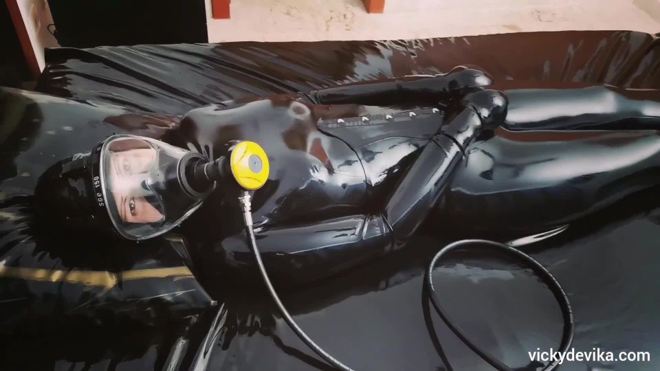 Scuba gear breath control.