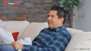 College Nerd Fucks The Hell Out Of Dads New Slutty GF, Gem Jewels