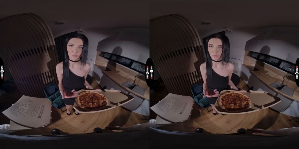 DARK ROOM VR  Pizza For Blowjob