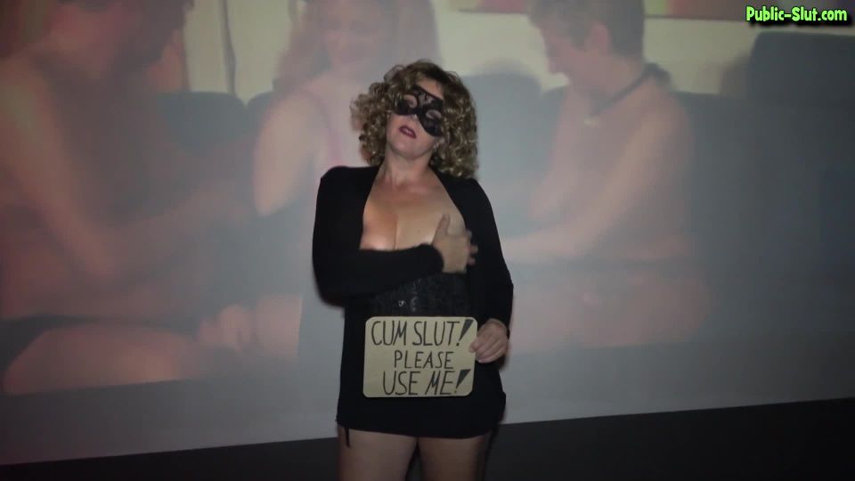 Public Slut Jessica – Creampie Gangbang at the Adult Theater 2020 1 Creampie!