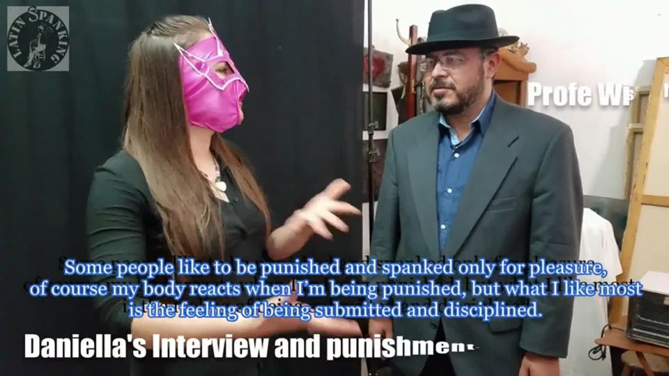 online porn video 47 Latin Spanking – Daniellas Interview And Punishment on fetish porn rubber femdom