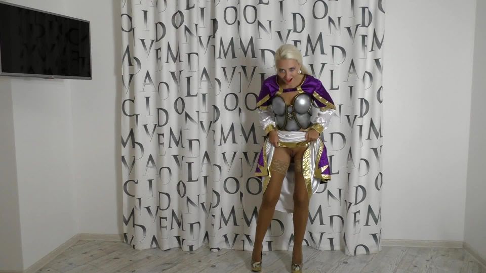 free xxx video 9 Cosplay tease Anal fisting Dildo fucking, newspaper fetish on cosplay 