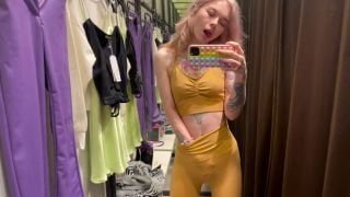 I Wanted To Shoot A Light Hot Video In The Fitting Room. But Geting Horny And Cuming. Karneli Bandi. 1080p