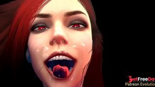 FutaTrans Girl Gets fucked Hard by her Demon