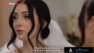 GIRLSWAY - Melissa Stratton and Charlotte Sins Wedding Dream Sparks Intense Scissoring and Fingering