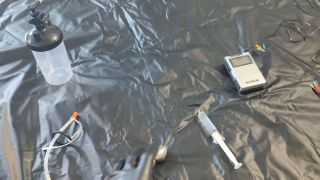 Having A Hard Orgasm And Milking My Cock Using My Big Estim Urethral El