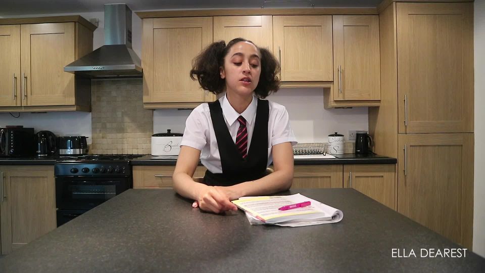 online clip 8 reddit femdom Ella Dearest – School Girl JOI, cum countdown on school