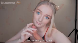 Teenanna - Teen Anna - Little Stepsister Talks about her Favorite Cock