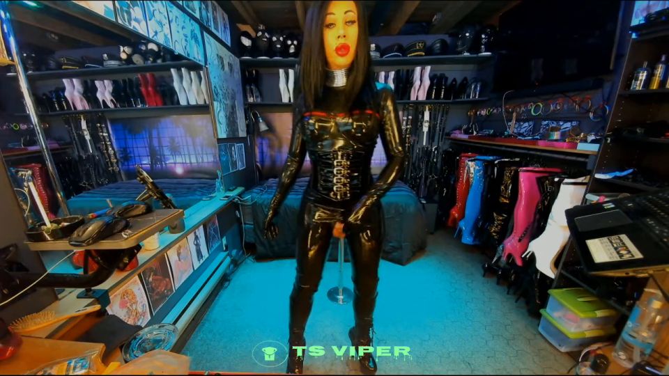 TS VIPER THE ULTIMATE LATEX SMOKING CUM RUBBER GLOVES