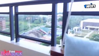 [GetFreeDays.com] Tina Slick - Pinay cute chick got hooked to balcony sex and begged for more dick Adult Video January 2023