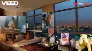 CONDO BUILDING PENT HOUSE LIVING ROOM AT HOME ORGY