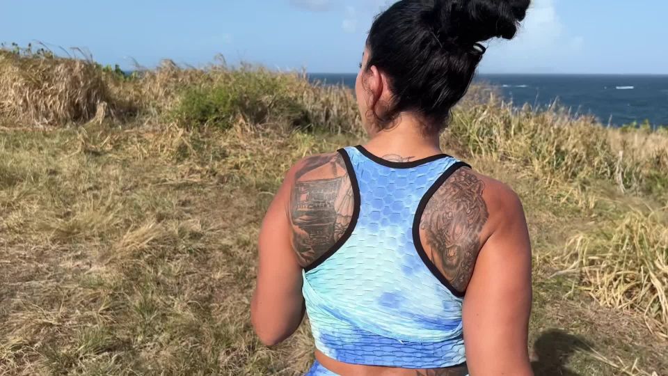 Many Vids: Queen Rogue My Vacay In Pr Pt Naughty Nature Walk - Big ass