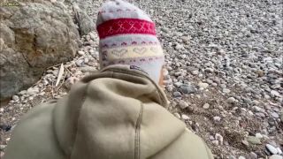 video 22 femdom otk Ivi-Rein - Public - Trotz Gaensehaut - Sex am Strand , fetish on fetish porn