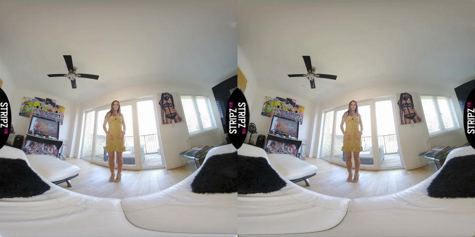 adult xxx video 9  [StripzVR] Jizzles – Sweet Summer Dress (05072021) (Oculus Go 4k), striptease on solo female