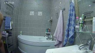 clip 8 Voyeur-house.tv- Maria gets a bath - k2s.tv | hidden camera | fetish porn femdom tied handjob