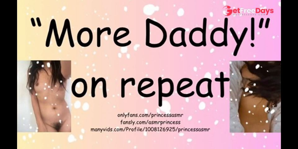[GetFreeDays.com] MORE DADDY ON REPEAT ASMR Porn Leak January 2023