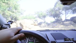 xxx video clip 18 boyfriend foot fetish Hitch-Hiking Hussie Fucks For a Ride, cowgirl on pussy licking