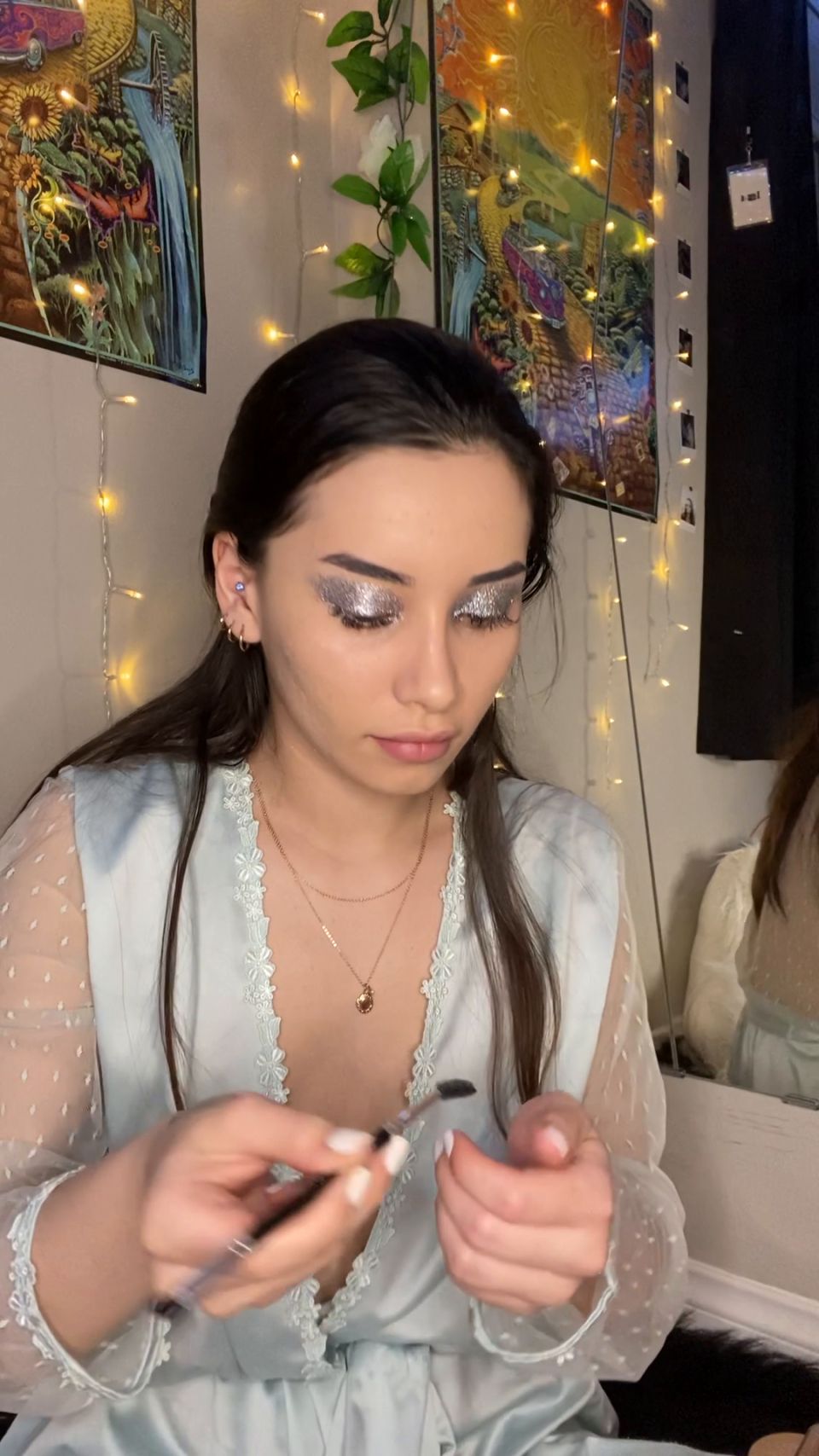 Arialeexxx Arialeexxx-2020-01-02-17760293-Me Preparándose para la fiesta de año nuevo de anoche