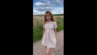 OnlyFans 2023 Little Red Doll Outdoor Blowjob.