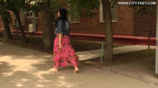 video 49 City Feet – A brunete in a long skirt. Part 3 | feet | feet porn black lesbian foot fetish