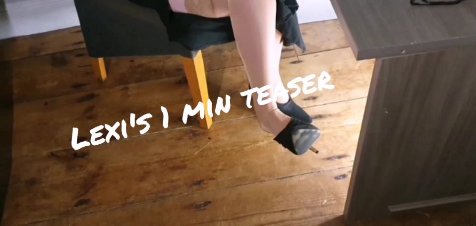 Foot Fetish Teaser bondage Lexi Snow