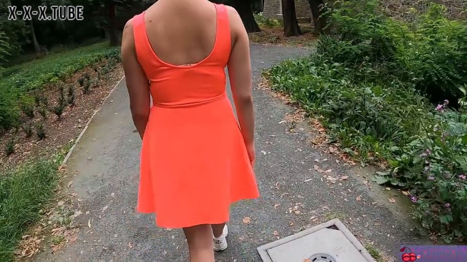  shykinky18   Amateur porn My Stepsister Encourages Me To Fuck Her Ass In The Public Park