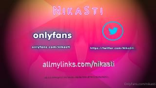 NikaSti () Nikasti - good morning my dear today you will find a great video where i squirt a lot 07-04-2021