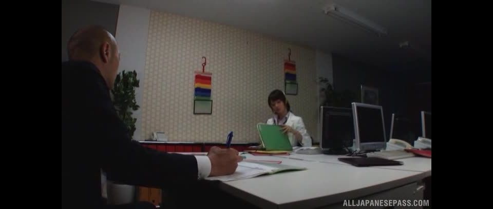 Awesome Nanami Kawakami Asian office lady entices a cumshot Video Online foot Nanami Kawakami