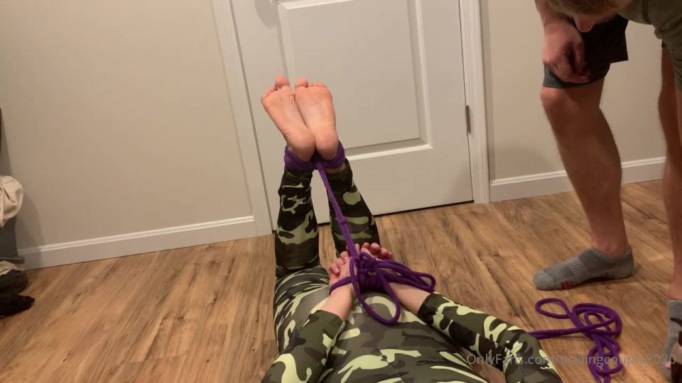 TicklingCouple2020 – Bondage Tickling Feet bondage 