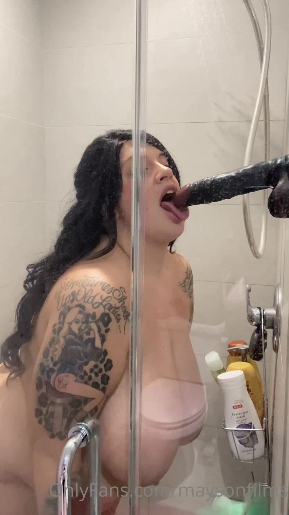 online porn clip 20 Marilyn Mayson – Soapy Suck and Fuck in the Shower - huge tits - fetish porn porno bbw stockings