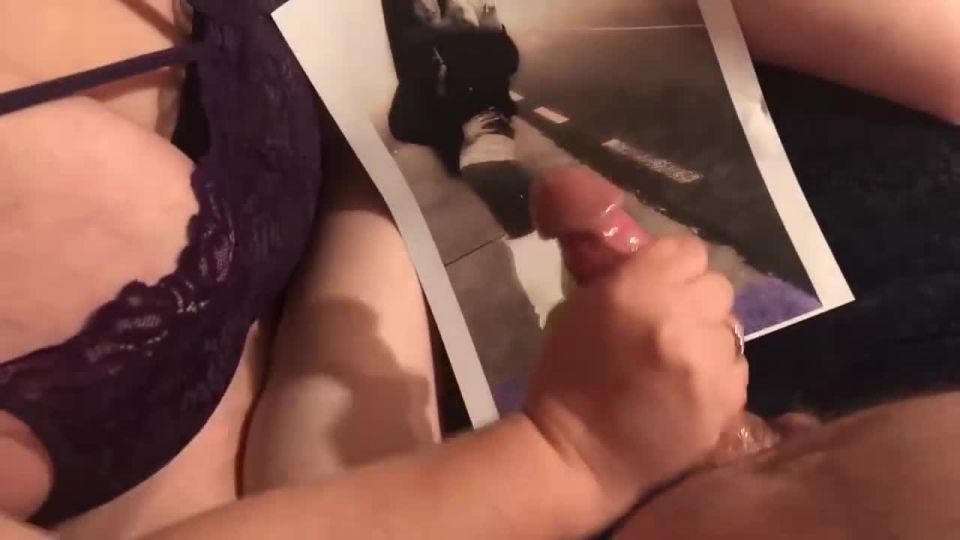 The Wife Stroking My Cock To Cum Tribute Sexy Silvia And Her Great Ass - Handjob