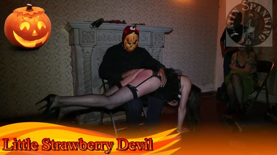 online adult clip 14 Little Strawberry Devil Is Back Punishment In A Haunted House on femdom porn infernal restraints bdsm