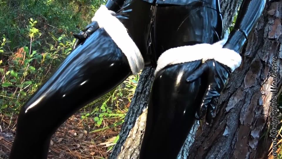 [GetFreeDays.com] The Used Rubberfairy In Bondage In The Tree latex glove porn