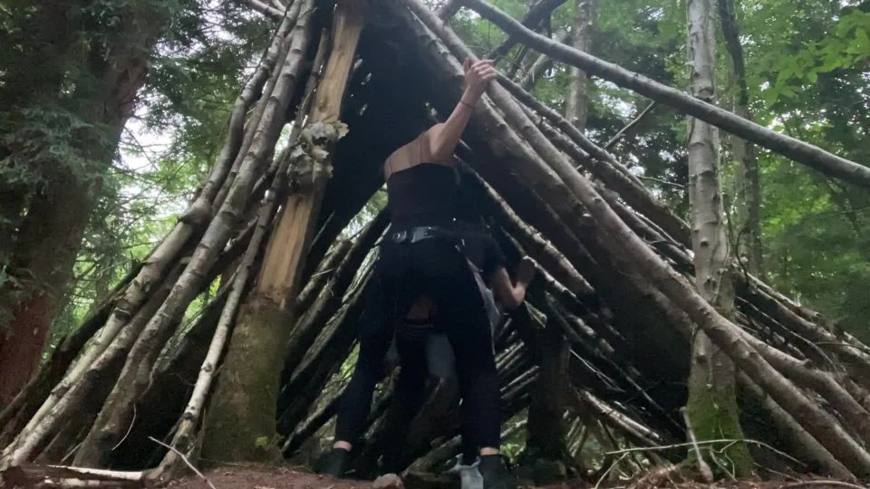 online porn clip 43 Fucked in the woods - strapon - femdom porn nylon feet fetish