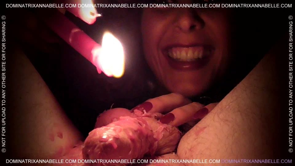 online clip 8 femdom ballbusting fetish porn | Dominatrixannabelle - Wax Indulgence! | ball abuse