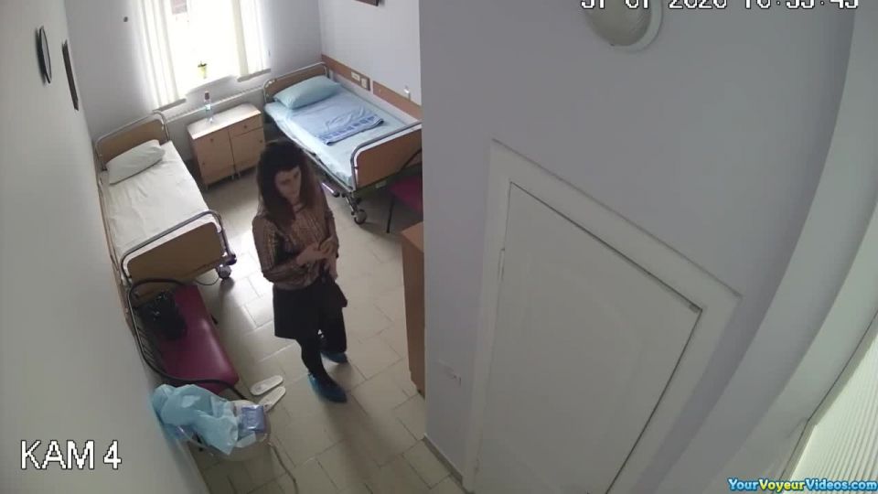 Hospital bedroom spy