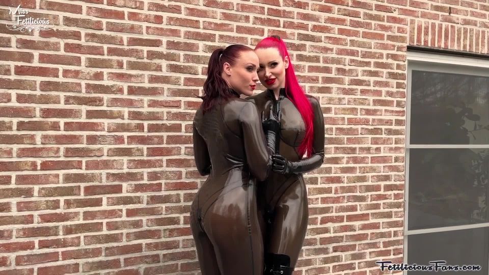 FetiliciousFans SiteRipPt 2Transparet Smoky Catsuits