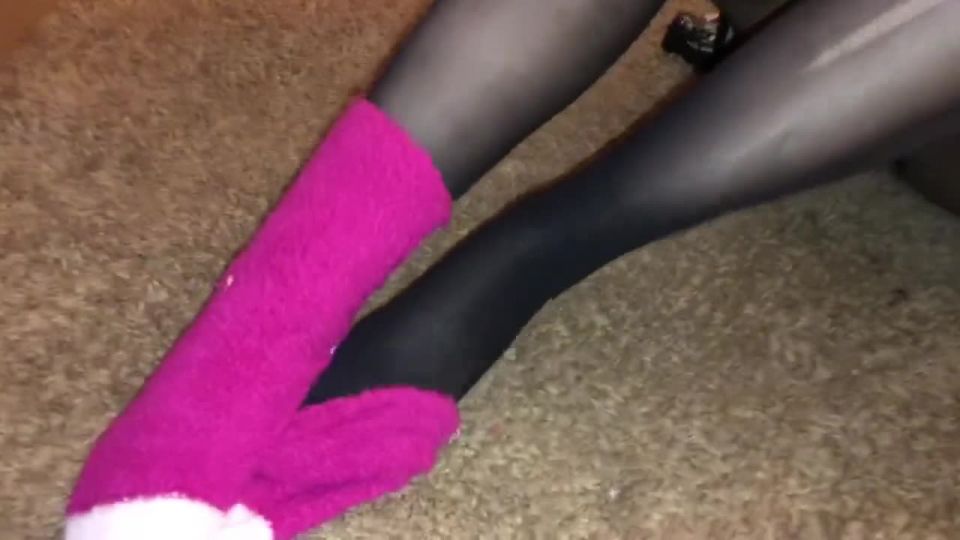 Wife worships band(porn) pantyhose 