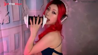 [GetFreeDays.com] ASMR Lick 3Dio,Red Hair in mini Dress,Ear Lick, Joi,Kisses,Ear Eating  Mouth Sound, LonikaMeow Sex Video March 2023