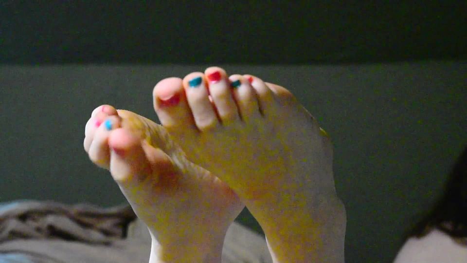 Sucking my candy toes tickles so bad xxx Tickling!