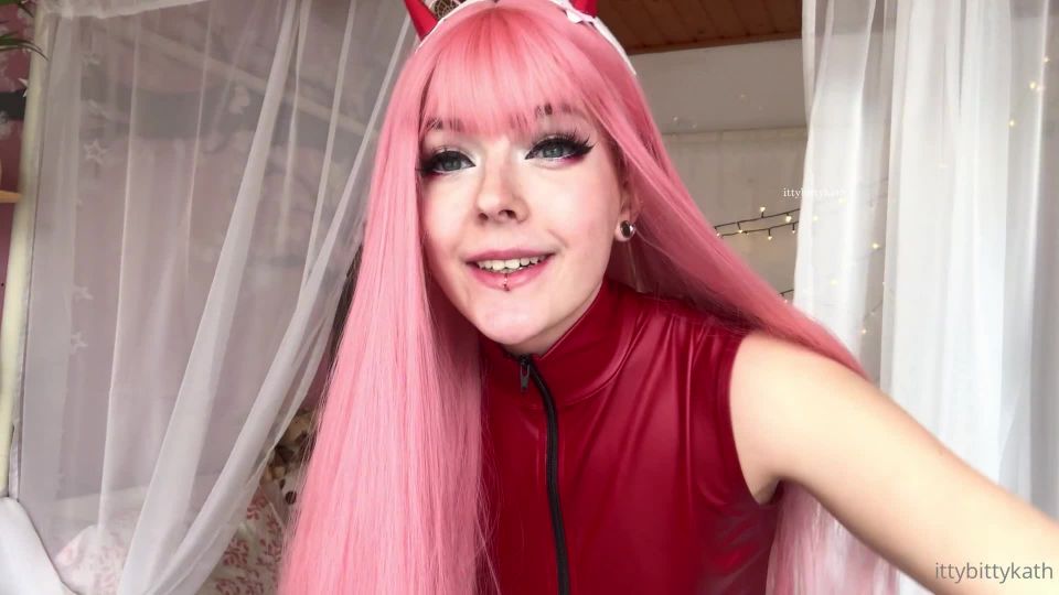 online porn video 46  Ittybittykath – Zero Two Cosplay Hentai Game Roleplay, teens on teen