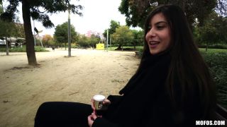  Euro Babe Takes Money For Anal Sex In Public