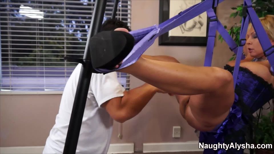 Naughty Alysha in Swing Show!!!