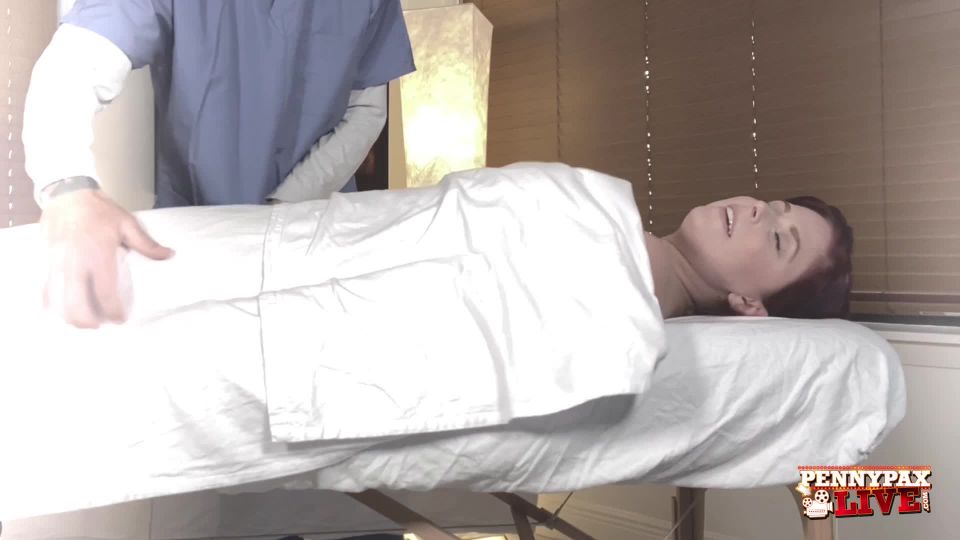 Penny Pax Massage Guy Gets Lucky Massage!