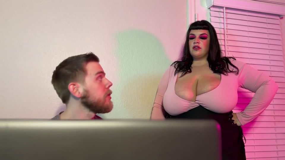 Bitchy BBW Boss Marilyn Mayson Has Her Way With Her Dumb Jock Employee